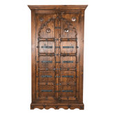 Indian Hand Carved Solid Wooden Cupboard Wardrobe D35